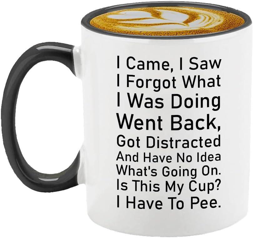 Versus: Veracco 3-Phrase Mug, 'No Idea' Cup & Pee Alert (Office Humor Tested)
