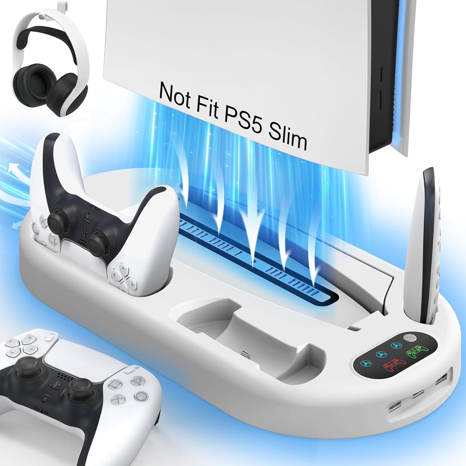 AMZDM PS5 Cooling vs. Dual Charger: Tested for Summer Efficiency