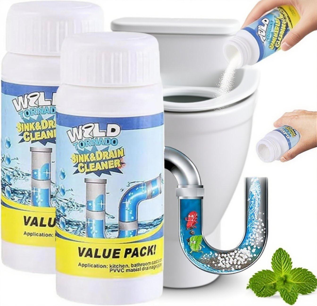 Wild Tornado Drain Cleaner: Safe, Tested, No Pipe Damage