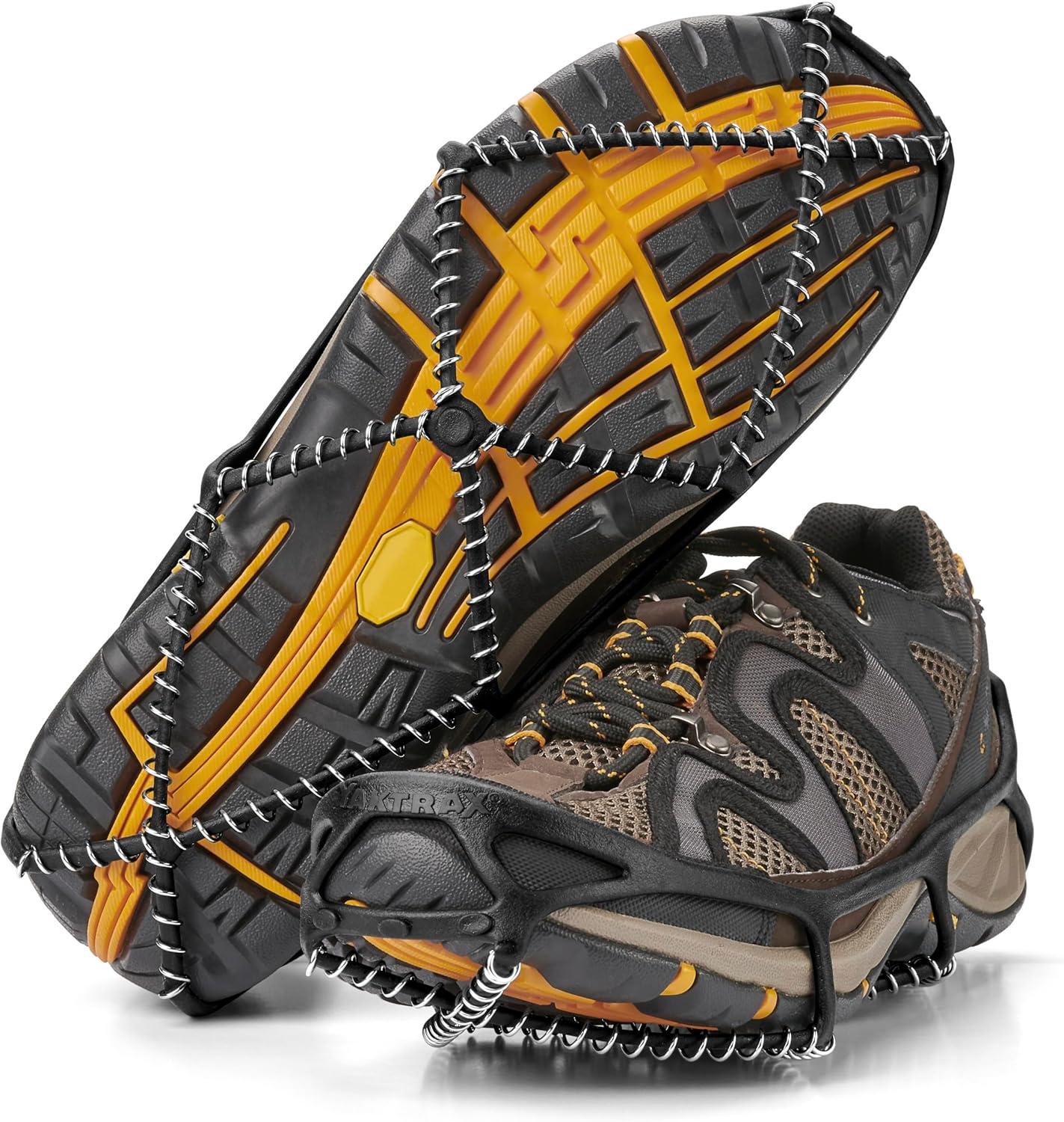 Yaktrax Walk Traction Showdown: 360-Grip, Easy-On Heel Tab, Zinc Steel Tested for Winter