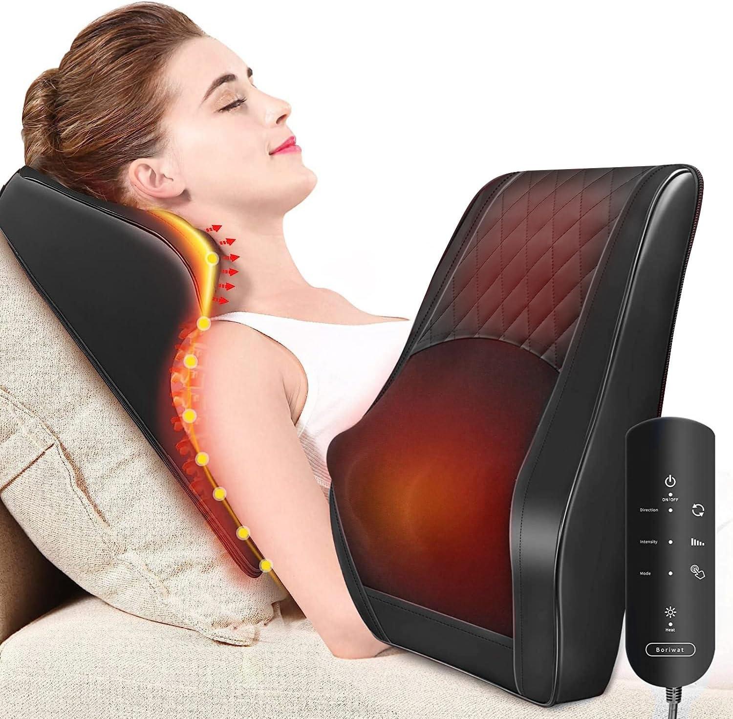 Boriwat Heat vs 3D Kneading Pillow: Surprising Insight for Back & Neck Relief & Gift Ideas