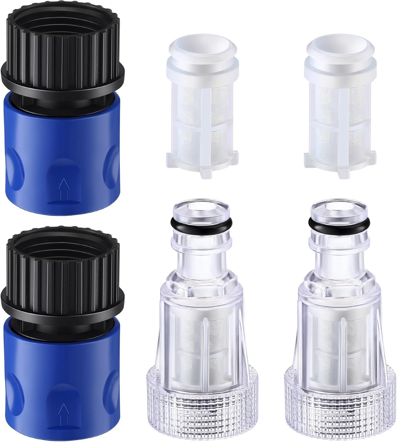 Showdown: 6-Pack's 3/4-Inch Tested, PW909103K Compatible, Blue Quick Connect