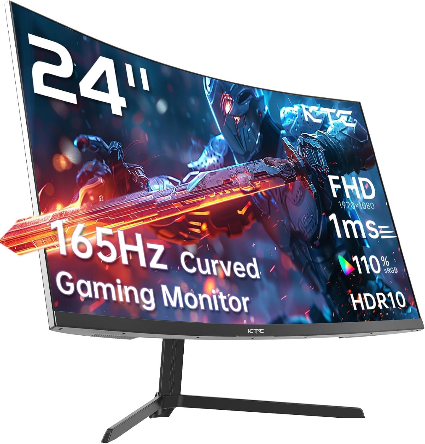 Curved 24 "()24 Pixel Perfect" Game, Business Monitor Showdown vs. HDMI Vs Tested Choice... Buyer Alert!