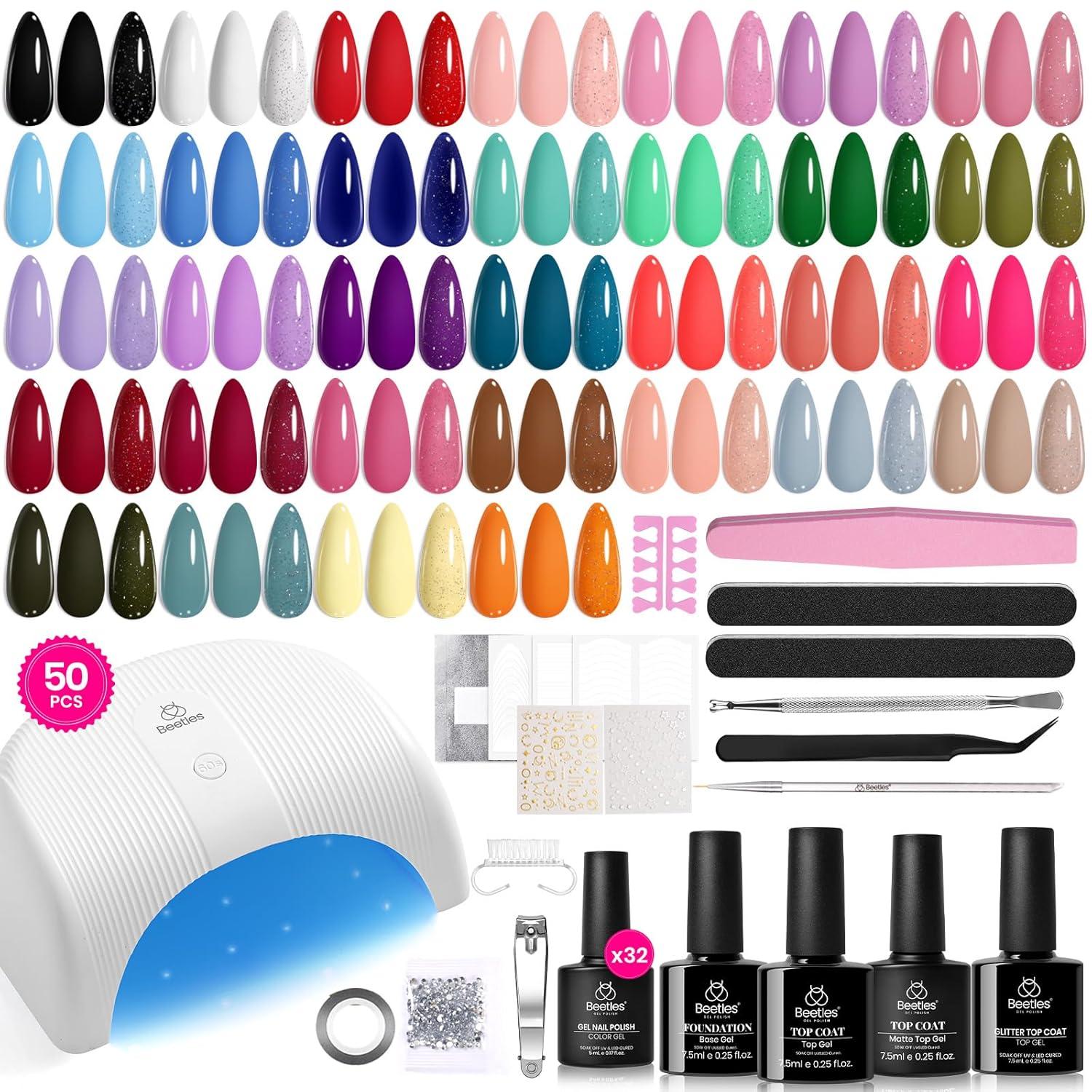 Gel Polish Versus Polish: Tested Spring Colors... DIY Art Set for Women
