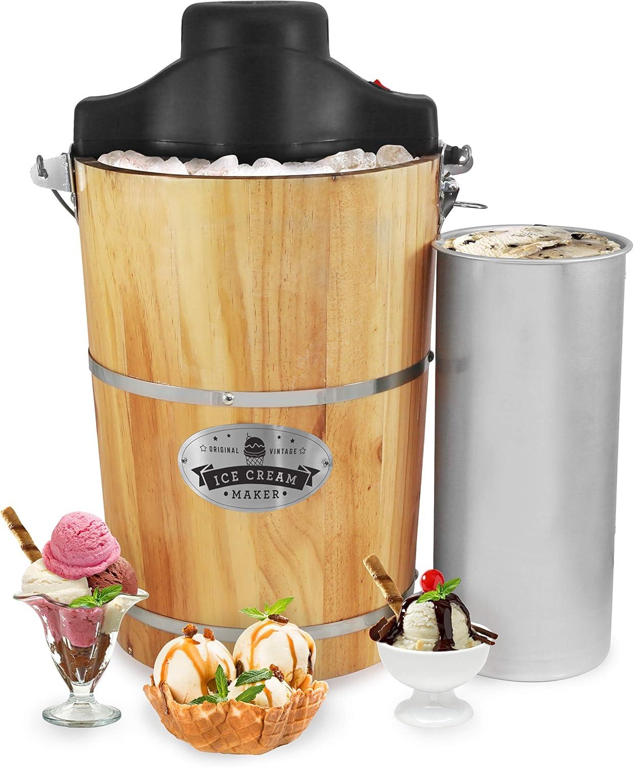 Vintage Bucket vs. Hand Crank: Surprising Ice Cream Maker Showdown...Quick, Easy, Tested!