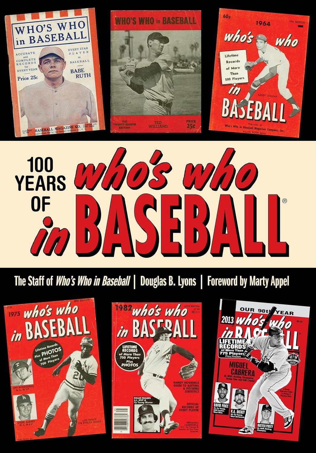 100 Years Who's Who Baseball Compared: Hits, Contracts, Helping Fun