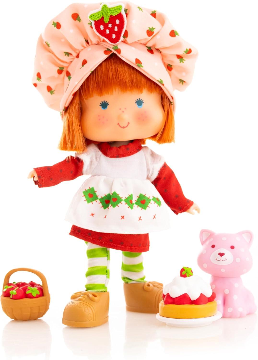 Strawberry Shortcake Figures Versus Stickers: Tested Collecting Fun... Best for Ages 3+ Seasonal Surprise for Fans