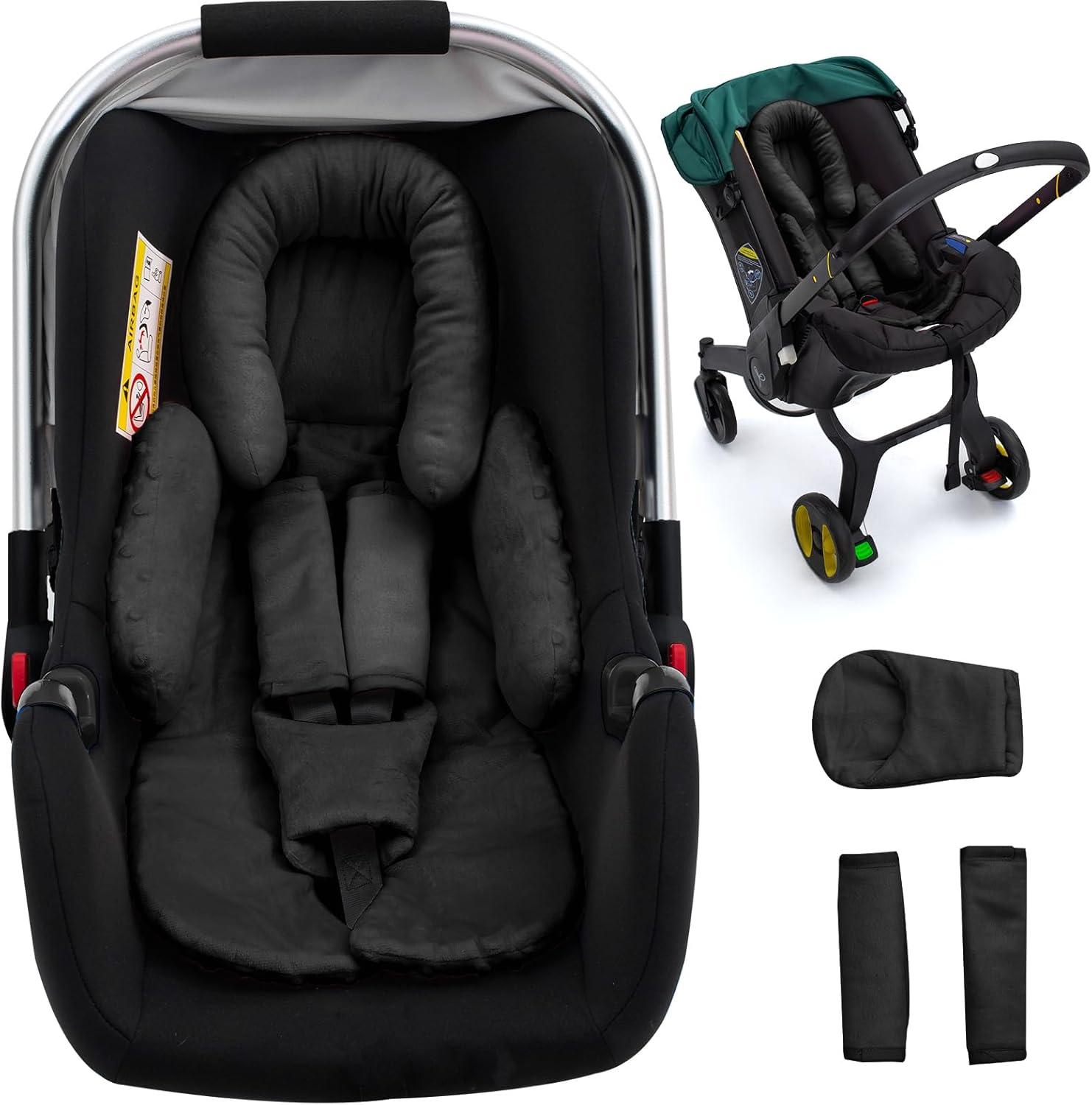 Versatile Head Support, 3 Straps, Swivel Use - Car Seat vs. Swing: Compared for Tinyutos