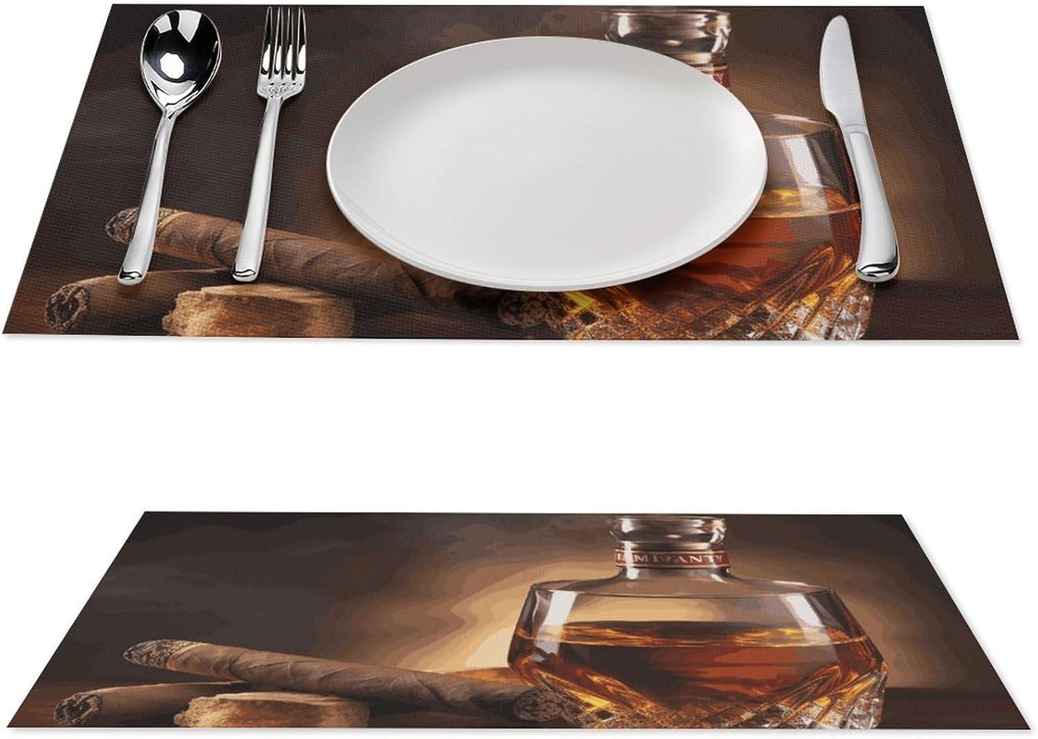 Brandy Cigar Heat-Resistant Tested PVC Mats Showdown kitchen use case