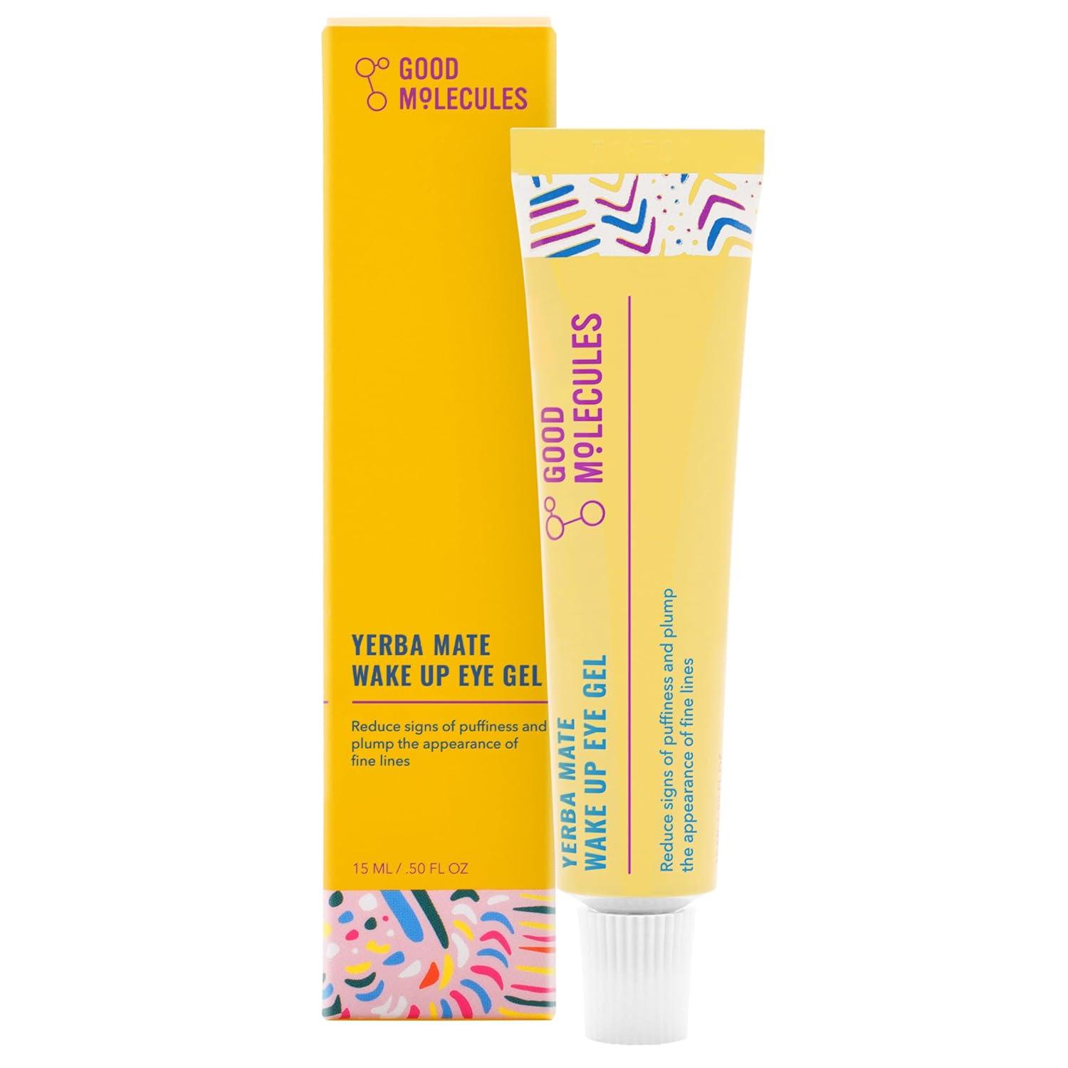 Good Molecules Wake Up Eye Gel Versus Hydration: Tested Yerba Mate Surprising Boost for Skincare