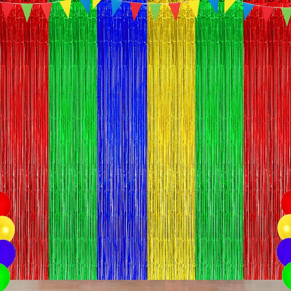 Graduation vs. Baby Shower: Blue Red Green Yellow Party Decor Showdown Tested... Perfect For Any Festive Occasion!
