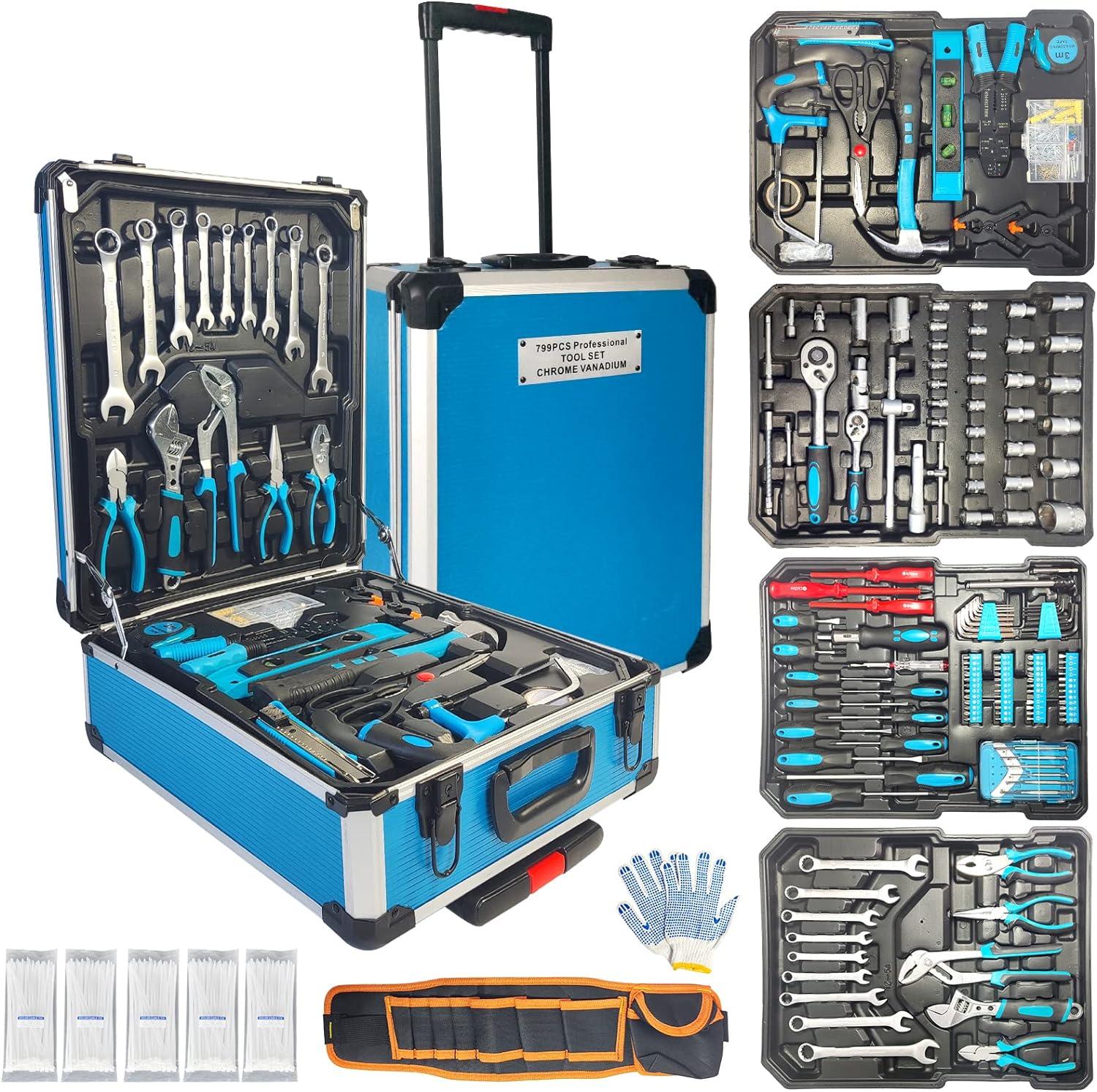 Compared: Arcwares 799pcs Trolley Case Set, Surprising Versus DIY Insights