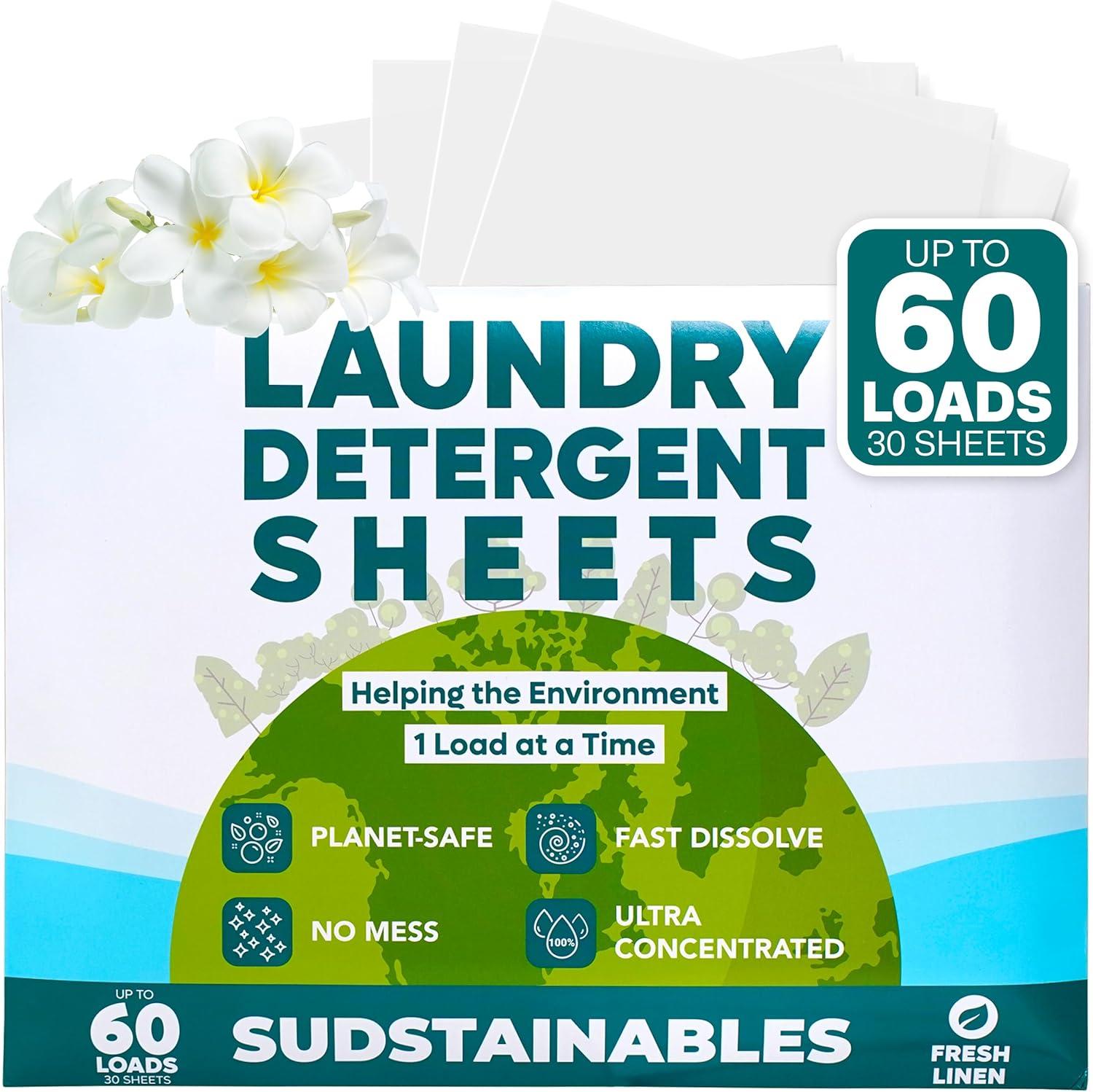 Eco-Friendly Sheet Laundry Comparied: Zero Waste, Dissolvable Strips Win for Travel…