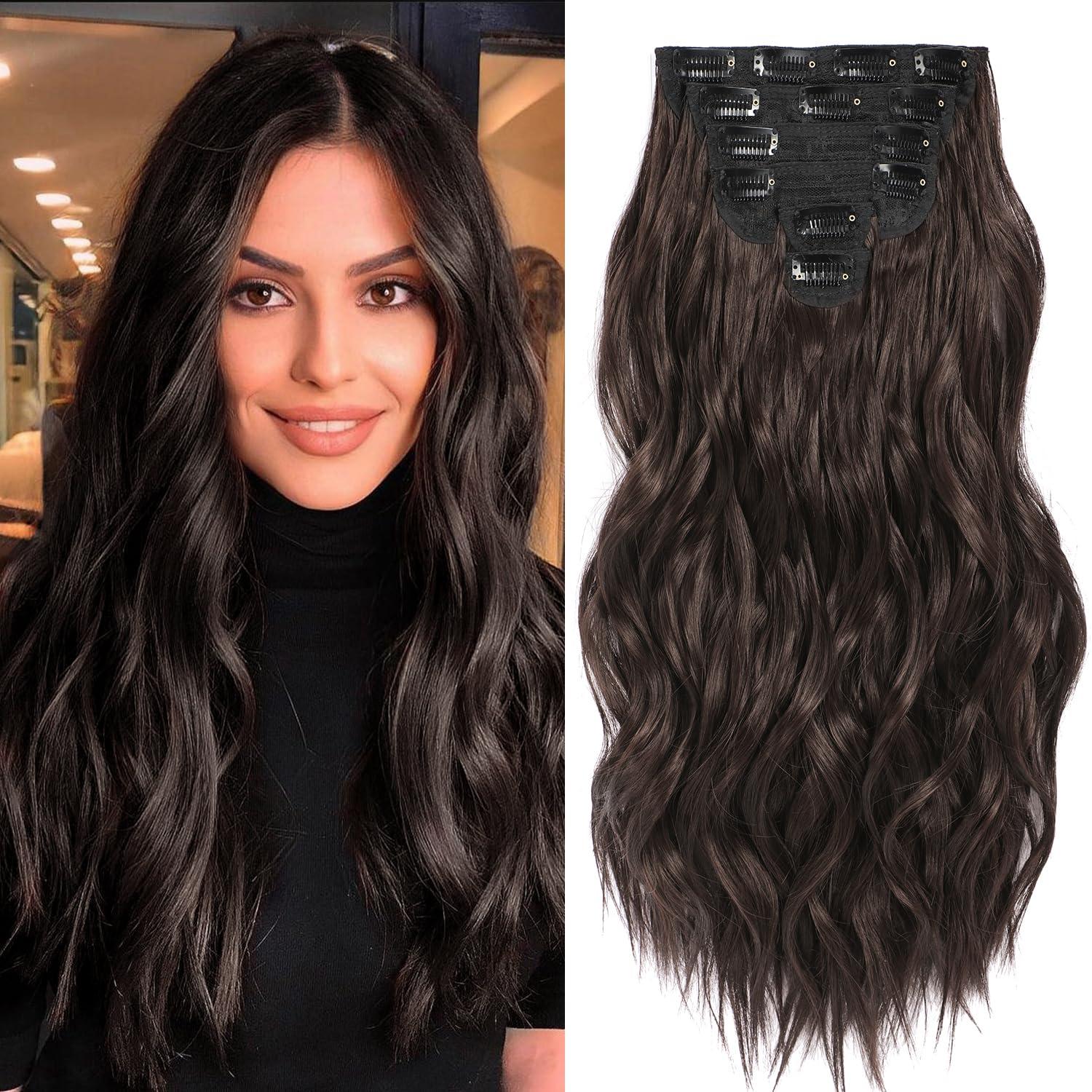 Tested Hairpieces: Soft 20-Inch Browns Blend Like Magic... Compared to Clip Ins