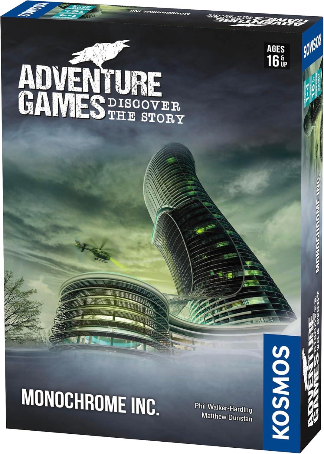 Surprising Game Showdown: Compare Monochrome, Inc.’s Tested Collaborative Adventures… Perfect for Ages 16+