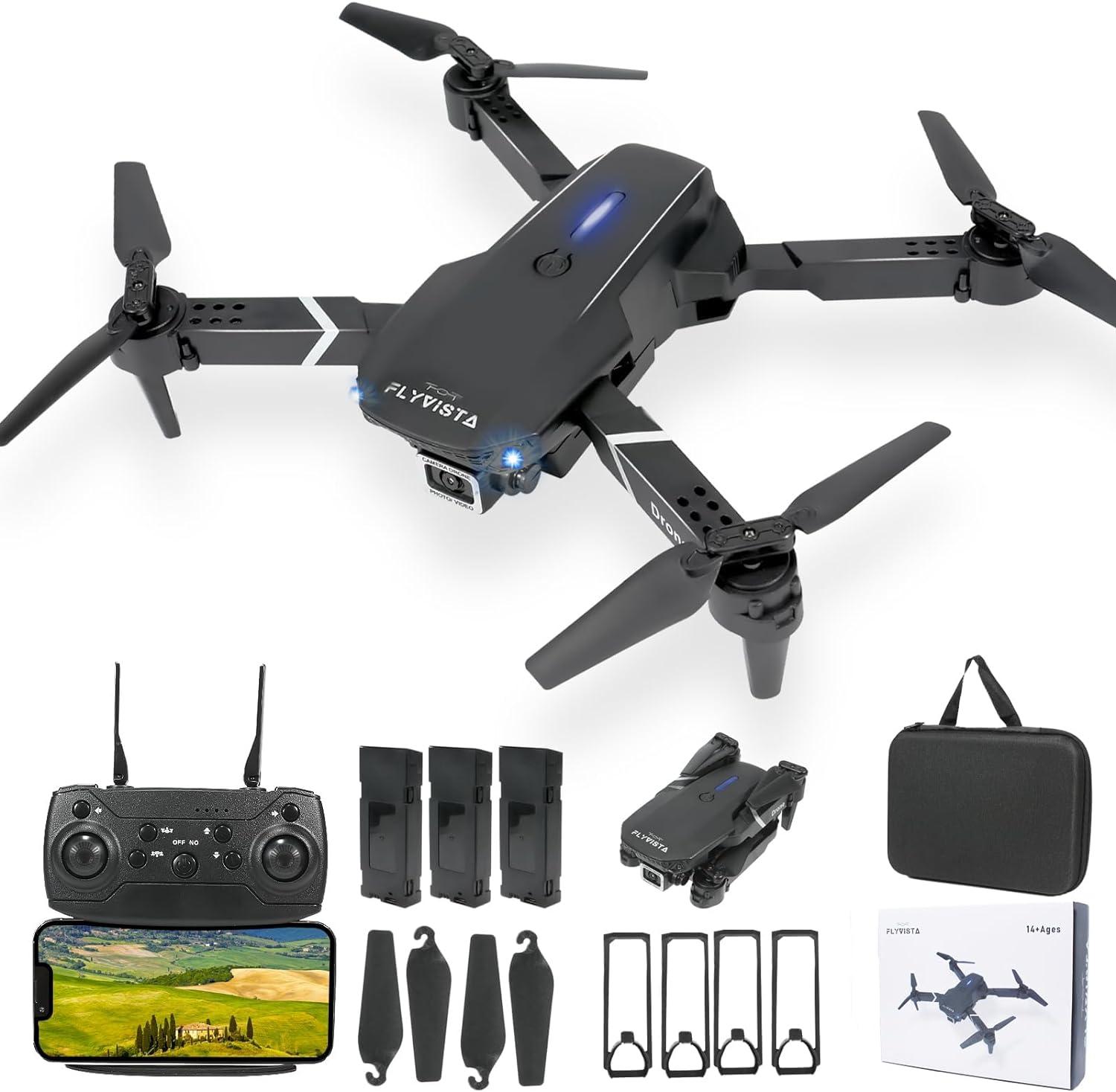 Surprising Drone Showdown: 1080P E99 Versus 4K Dubal...Tested For Beginners