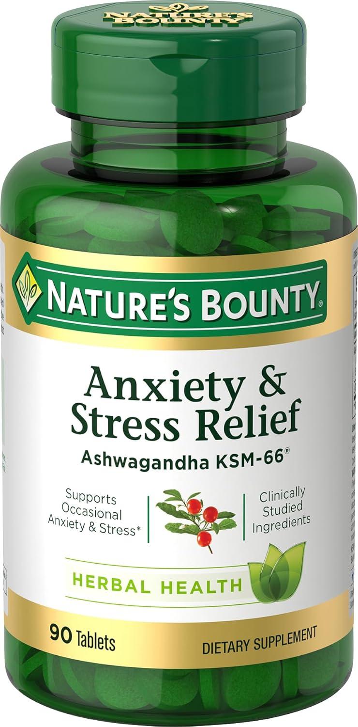 Stress Relief Showdown: Ashwagandha vs. Nature’s Bounty— Tested, Trending, Amazing Support