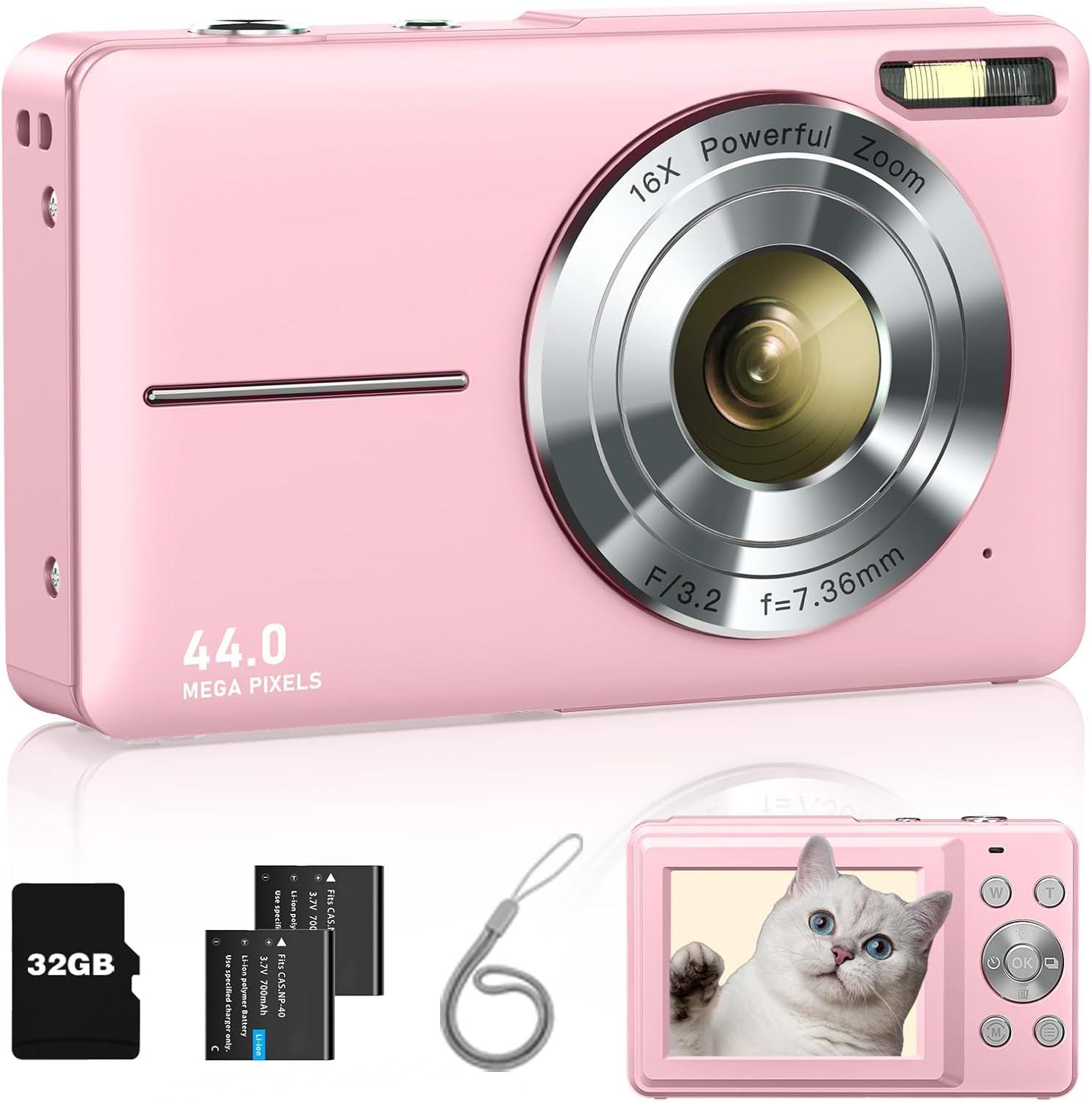 Kids Camera Showdown: Surprising 16X Zoom, FHD 1080P, tested... Best for Beginnings!