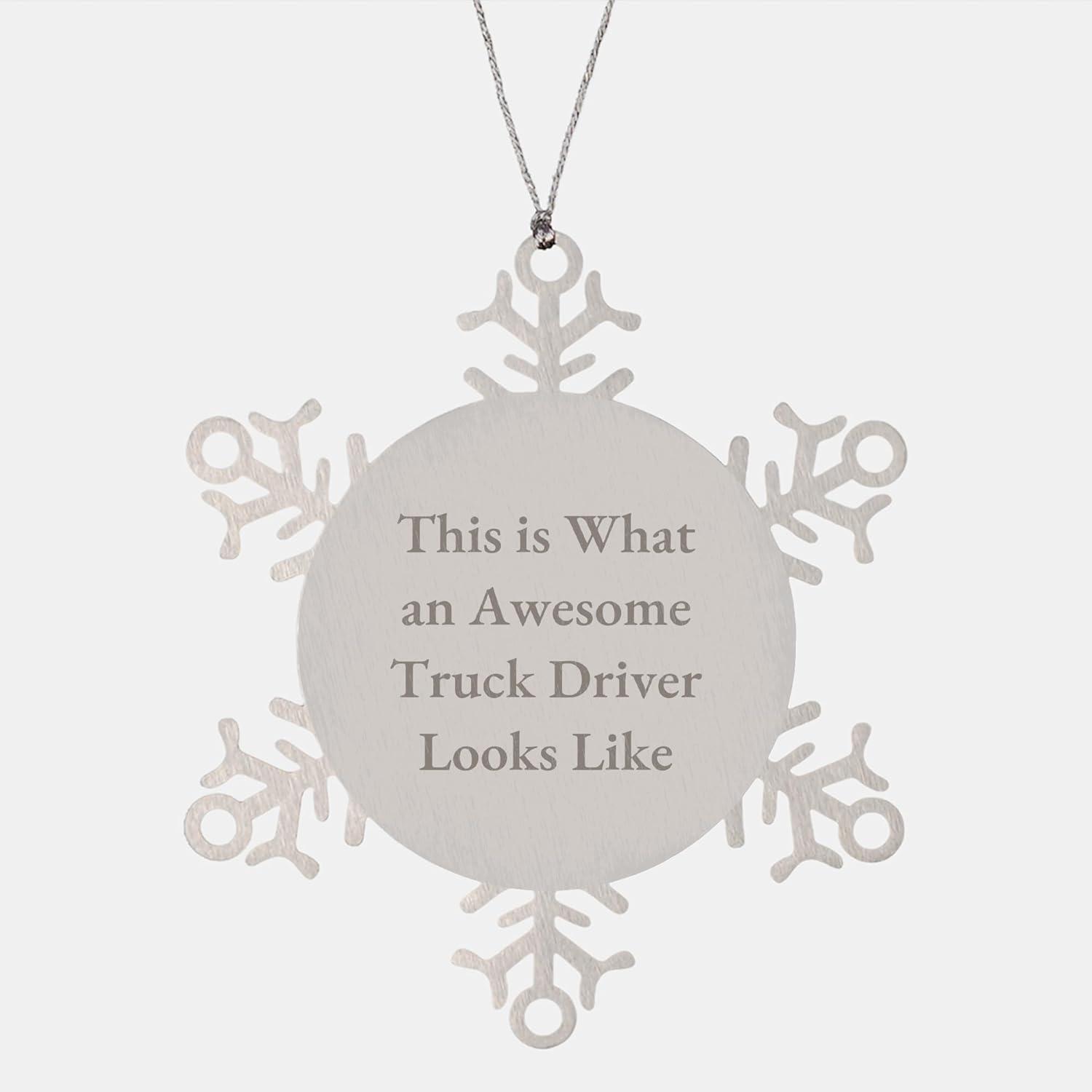 Versus Snowflake Ornament: Truck Gift tested—Seasonal Insight for Drivers