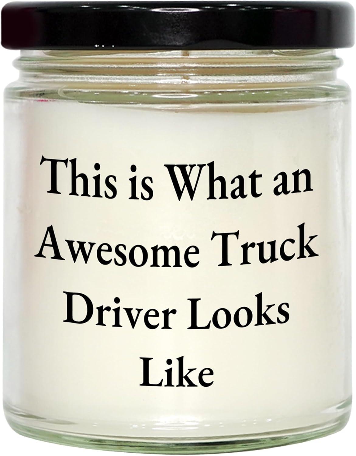 Amazing Truck Gift: Tested Ornaments Versus Candles... Keep The Driver Kinda Surprising!