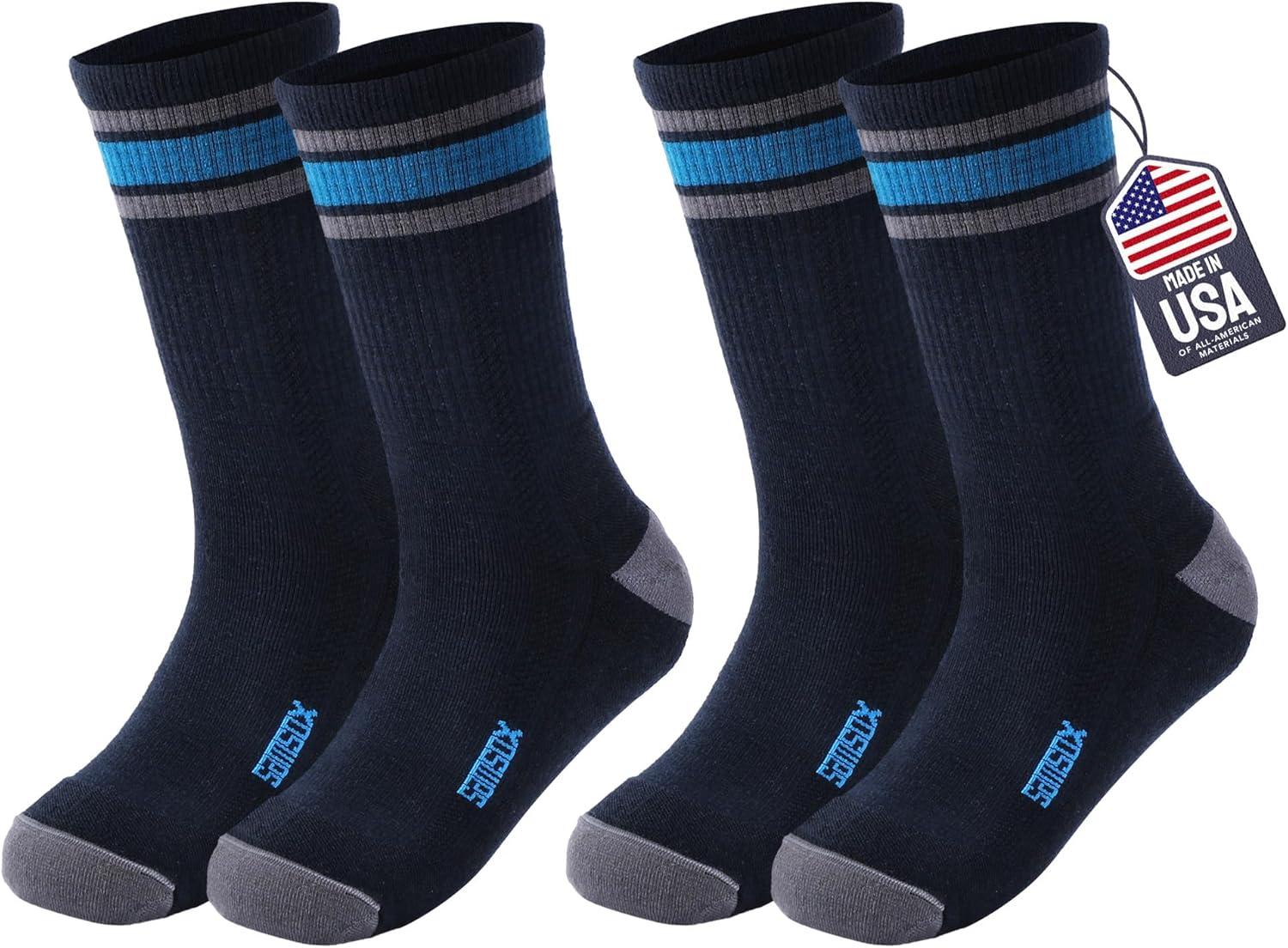 Surprising Versus: SAMSOX Micro Crew vs. USA Knit Hiking