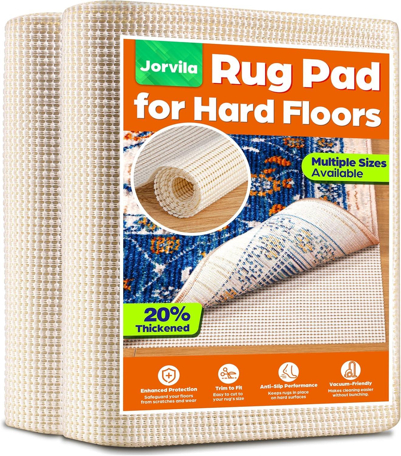 Non-Slip Rug Pad Compared: Tested Grip, Thick Cushion, Safe Hardwood Fun... Match Made in Flooring Heaven!