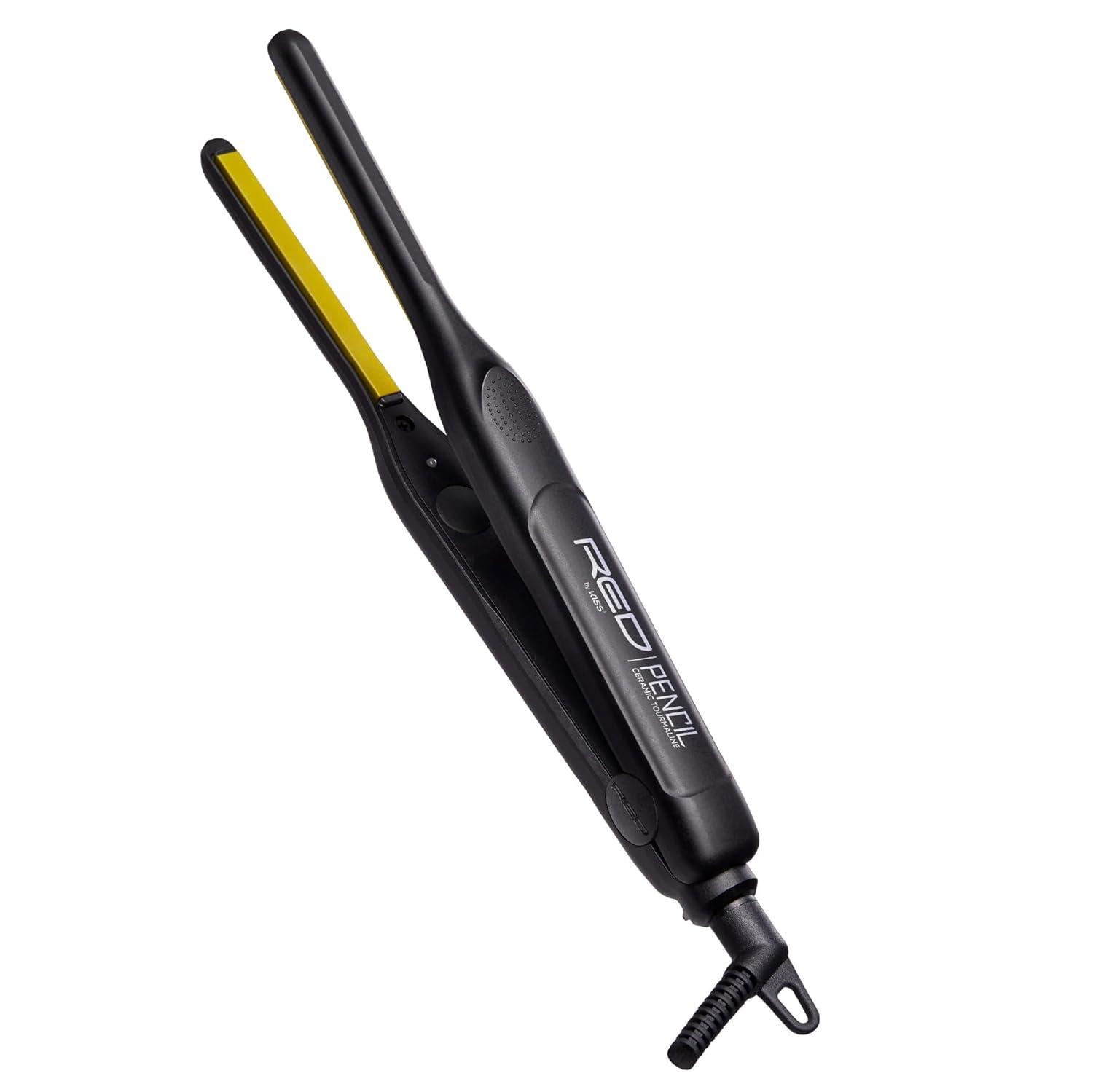 Red KISS Pencil Iron: Surprising Edge Styling Tested for Thin Hair
