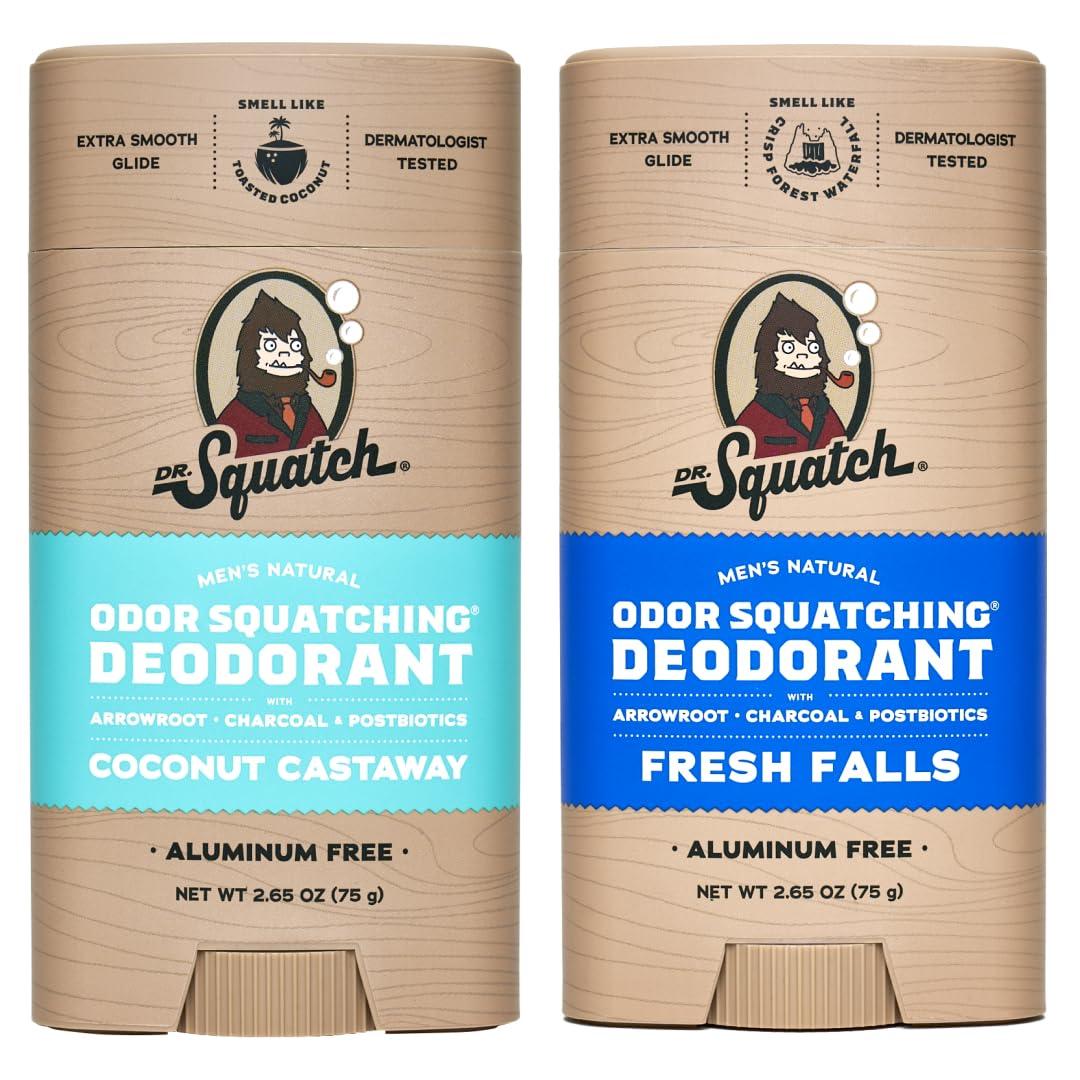 Natural Deodorant Showdown vs Aluminum-Free... Odor-Squatching tested for Men