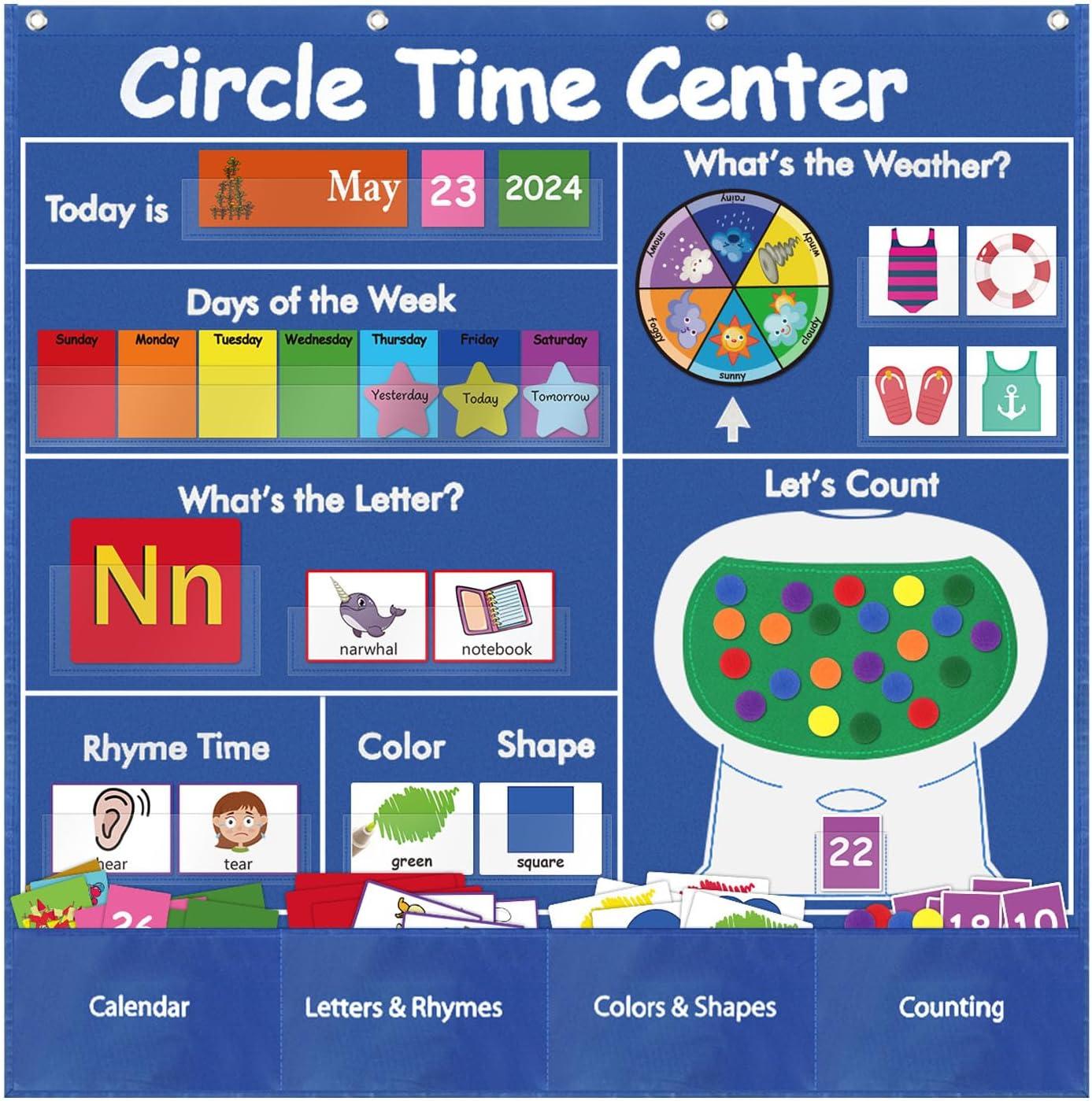 Calendar Pocket Chart Showdown: Tested Learning Benefits for Preschool…