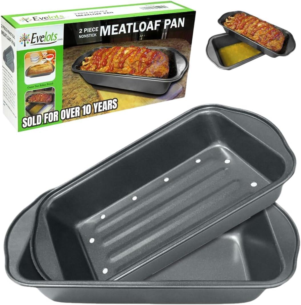 Comparing Meatloaf Pans: USA Pan, Evelots, and a Book Showdown