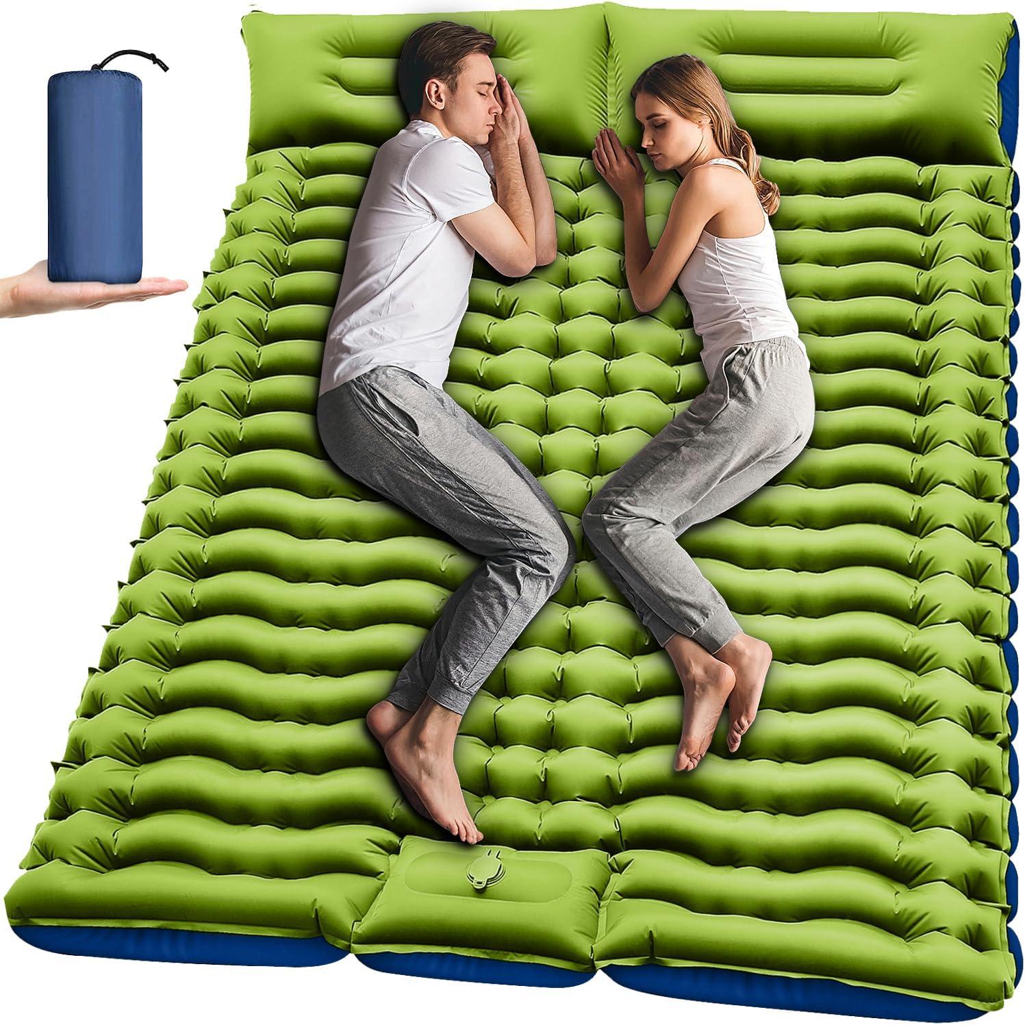 Double Sleeping Pad Showdown: Comfort Versus Style for Outdoor Adventures