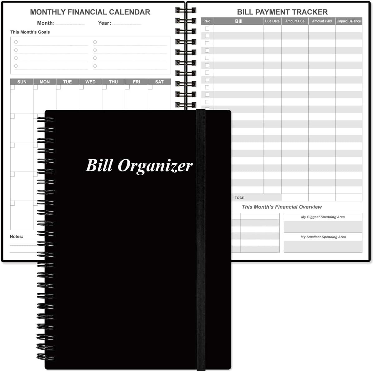 Bill Organizer Showdown: Tested, Black, Monthly Budget Insight... Checkmark Magic!