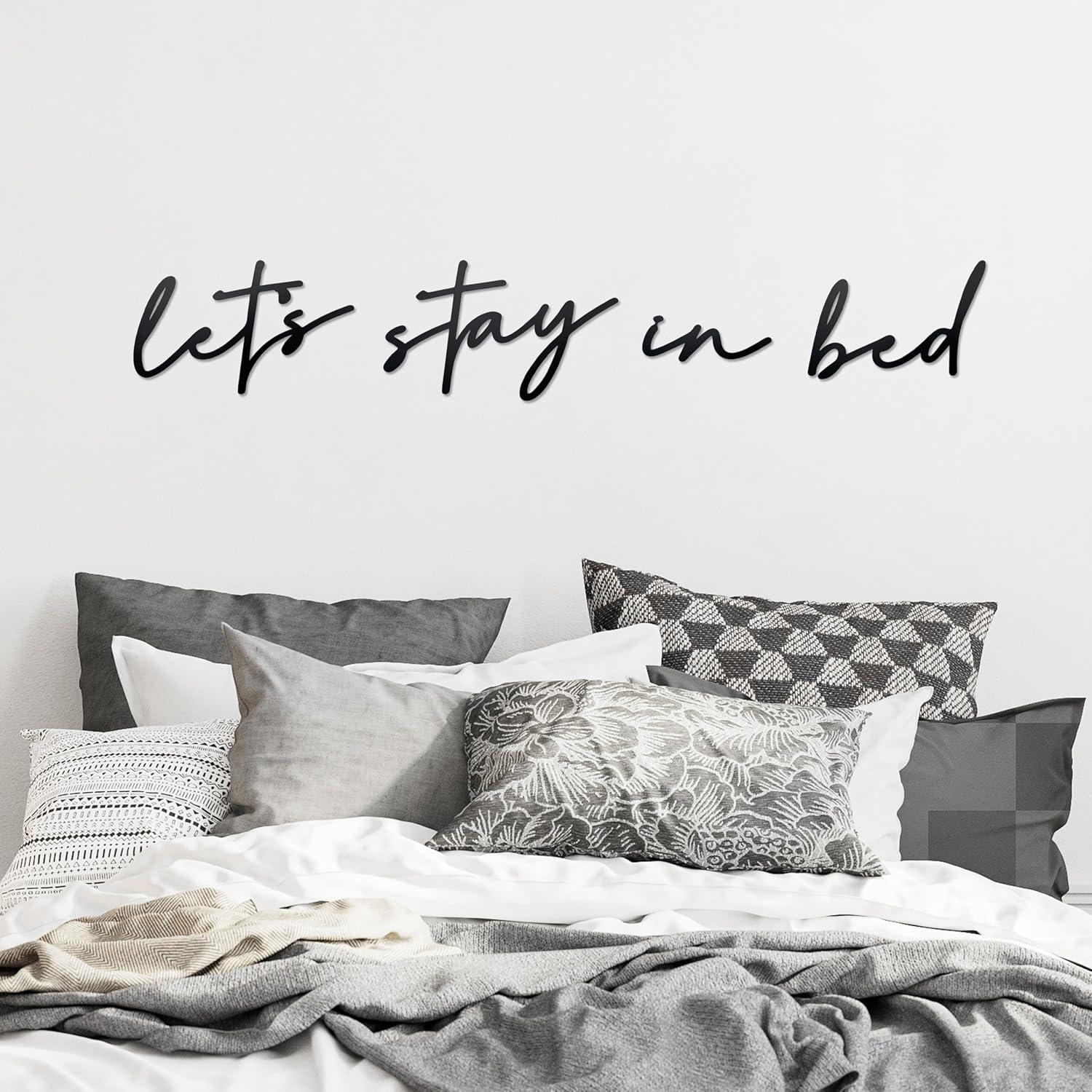 Farmhouse Metal Sign Tested... Versus Noxozoqm: Black Bed Decor Showdown