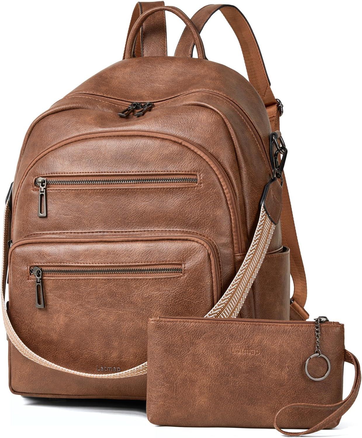 Compared 2pcs Backpack Purse: Leather Versus Daily, Tested Trend
