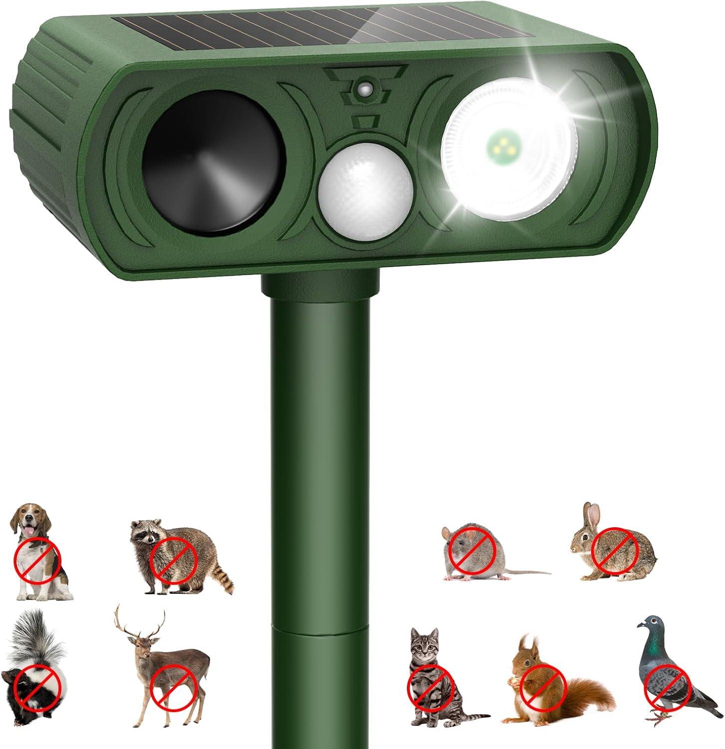 Surprising Showdown: Tested Solar Ultrasonic Pet Deterrents vs Deer…