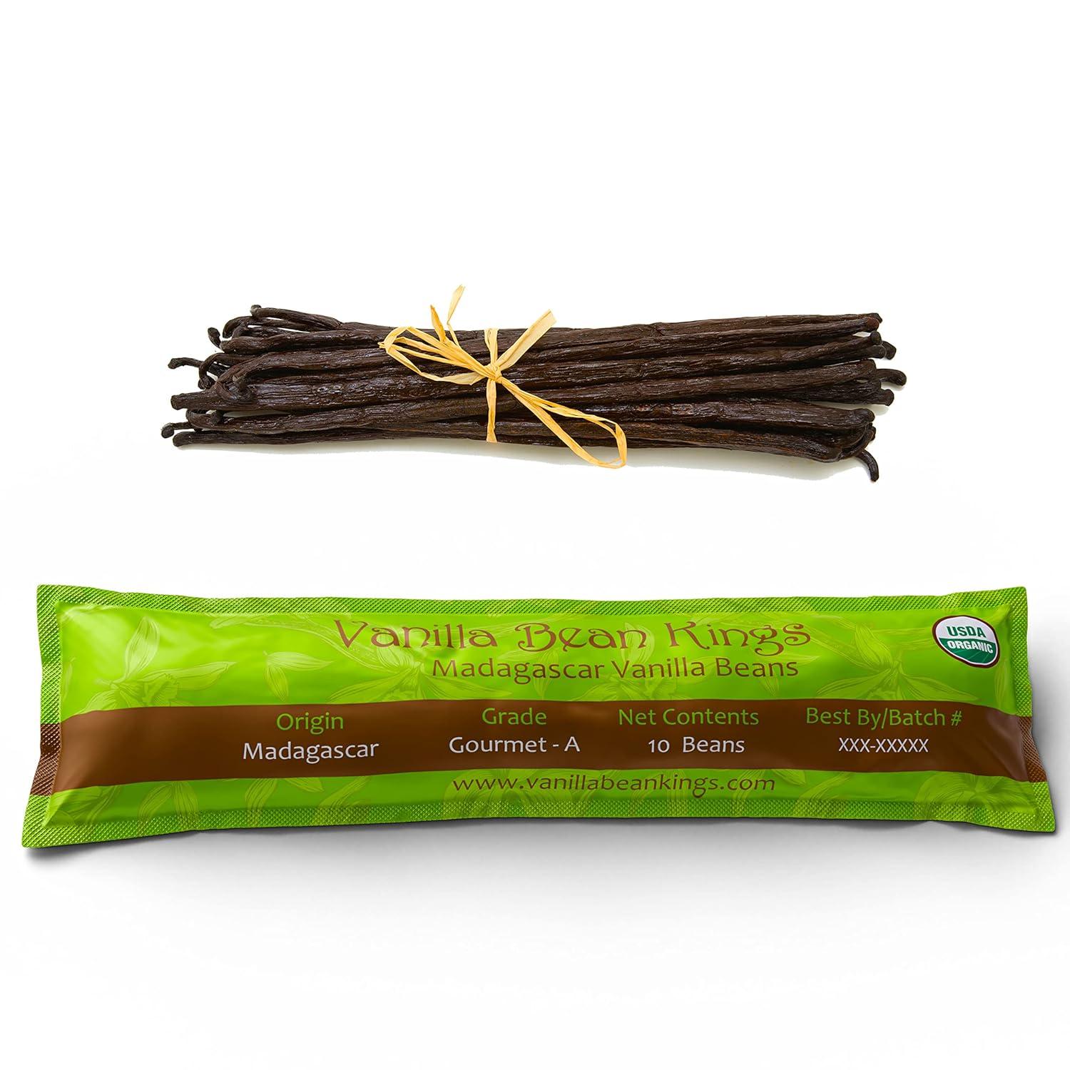 Organic Madagascar Vanilla: Test-Compared Pods' Rich Flavor, Baking Sweetener Benefits