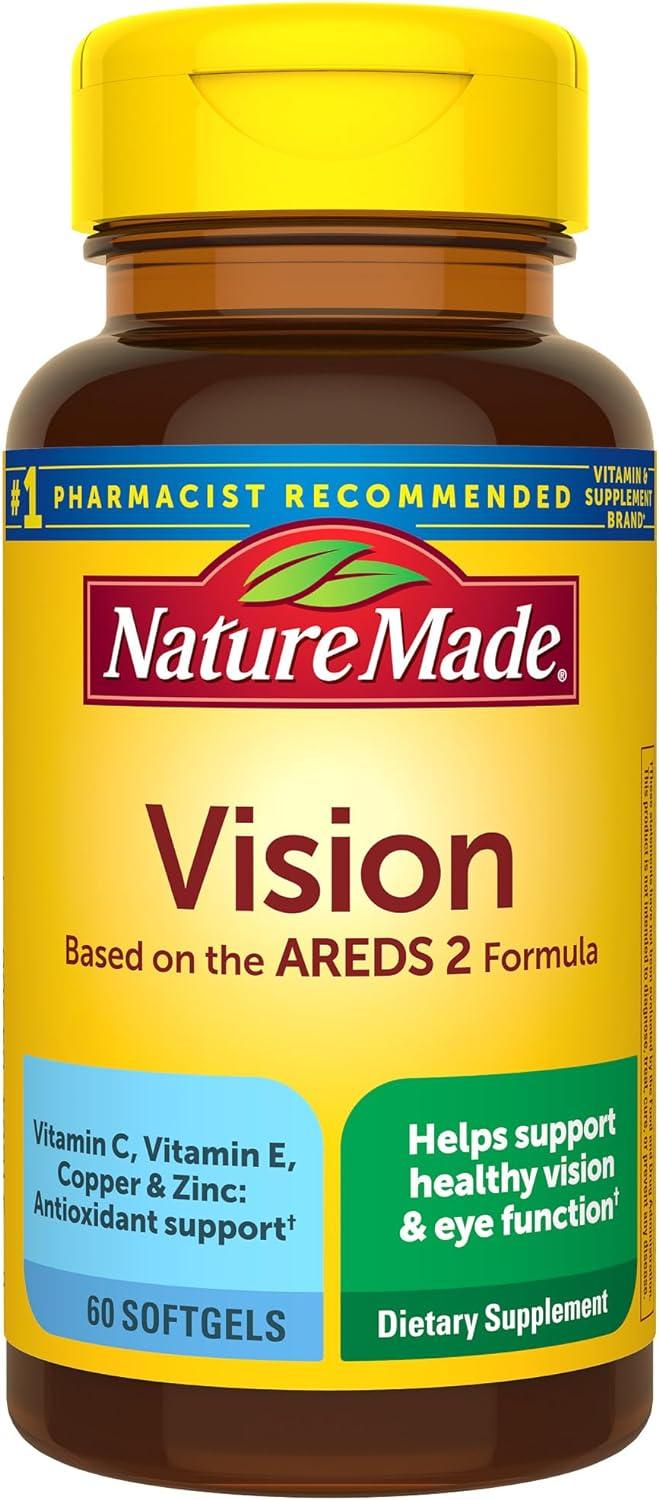 AREDS 2 Formulated Eye Vitamins, Lutein, Zinc... Tested Versus Top Picks: 30-Day Insight