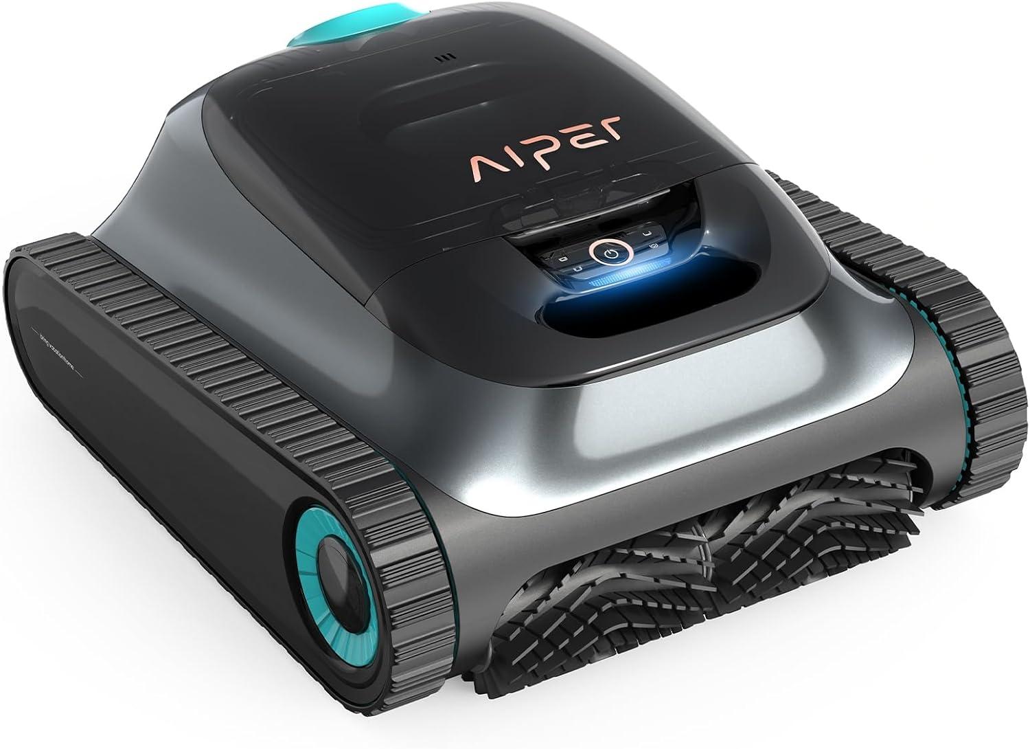 Surprising Cleanup Insights: AIPER vs. Robotic Pools - Smart Nav... Up To 1600 Sq.Ft!