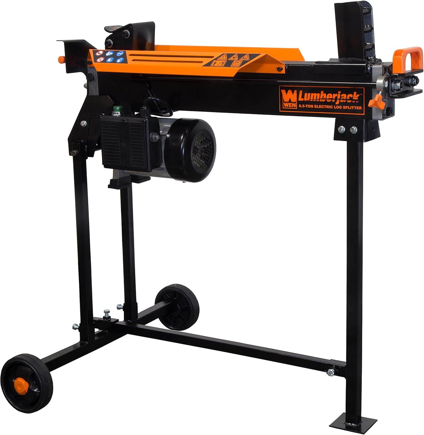 Splitter tested: Portable stand meet surprising 6.5-ton power