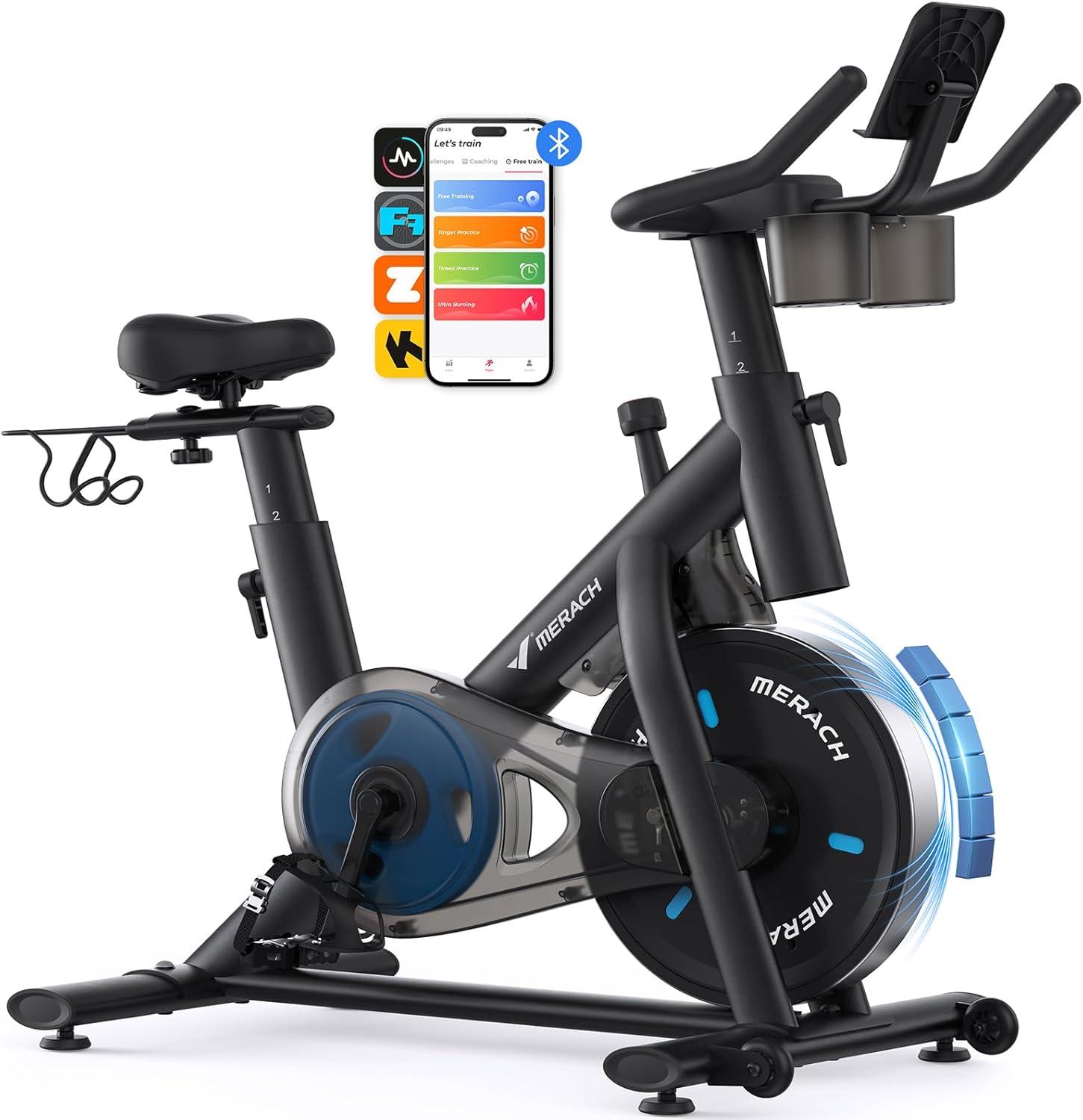 Compare MERACH Bike: App, 300lbs, Tablet Mount... Showdown Insights!