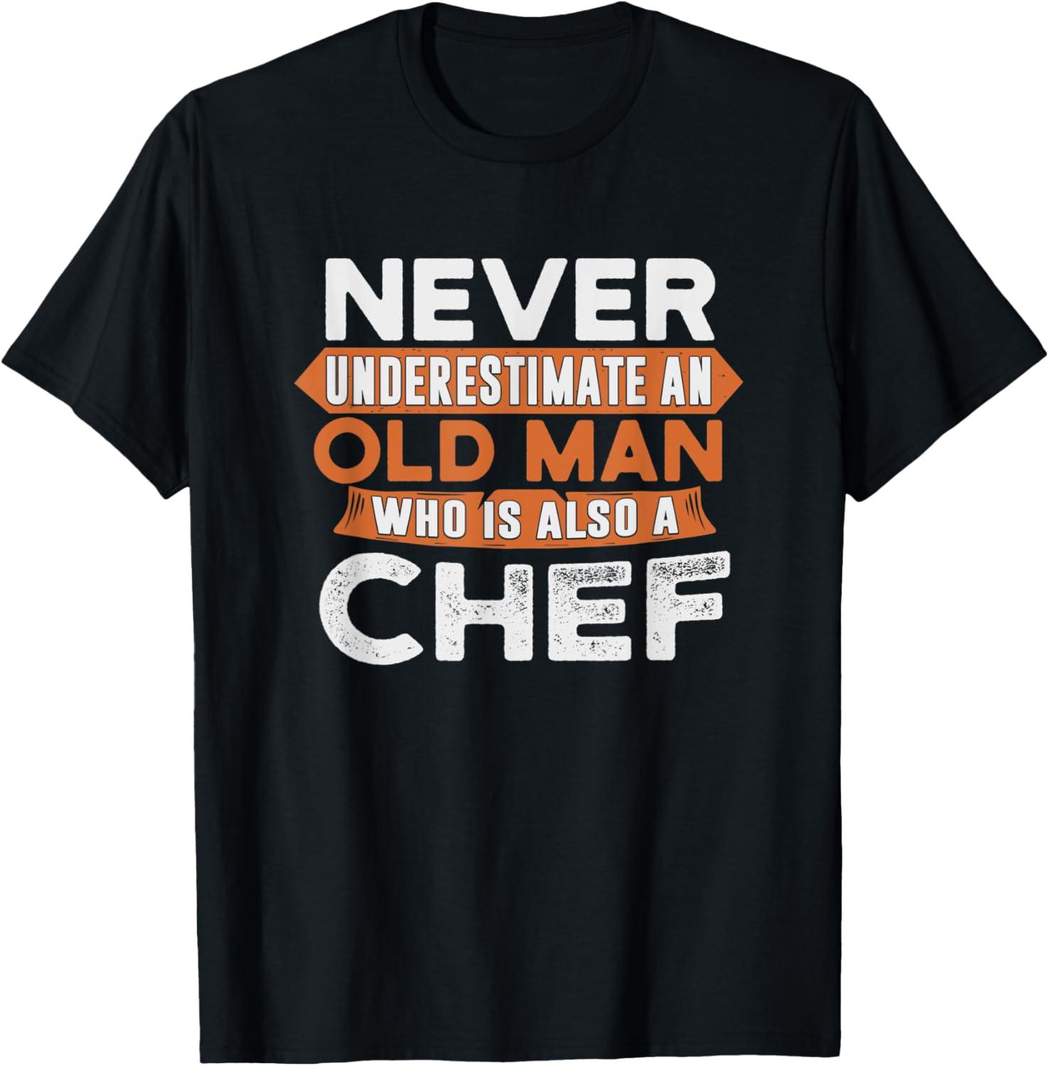 Surprising Insight: Mens T-Shirt Chef vs Older... Tested For Style