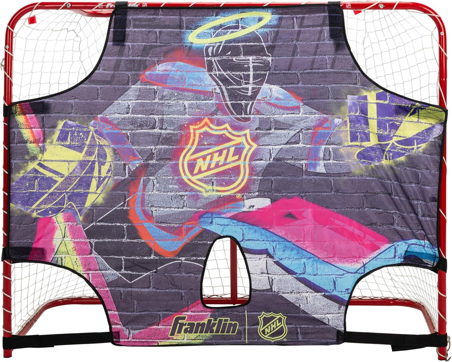 Franklin NHL Street Goalie Tutor vs. Easy Attach Target Tested...Street Hockey Insight