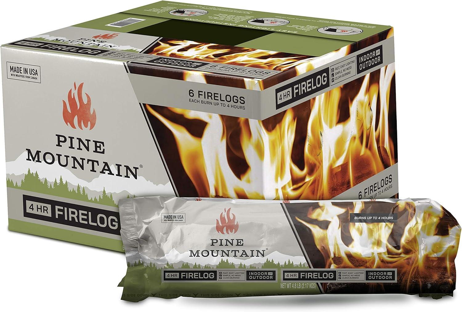Compare Surprising Burn Times: Pine Mountain vs. Campfire Needs
