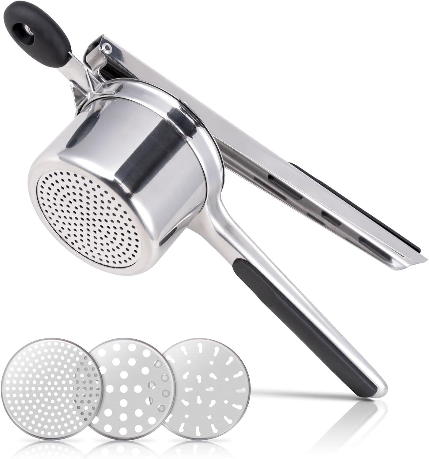 Comparing Potato Press, Ricer, Masher: Tested Benefits For Mashed Potatoes... Choose Wisely!