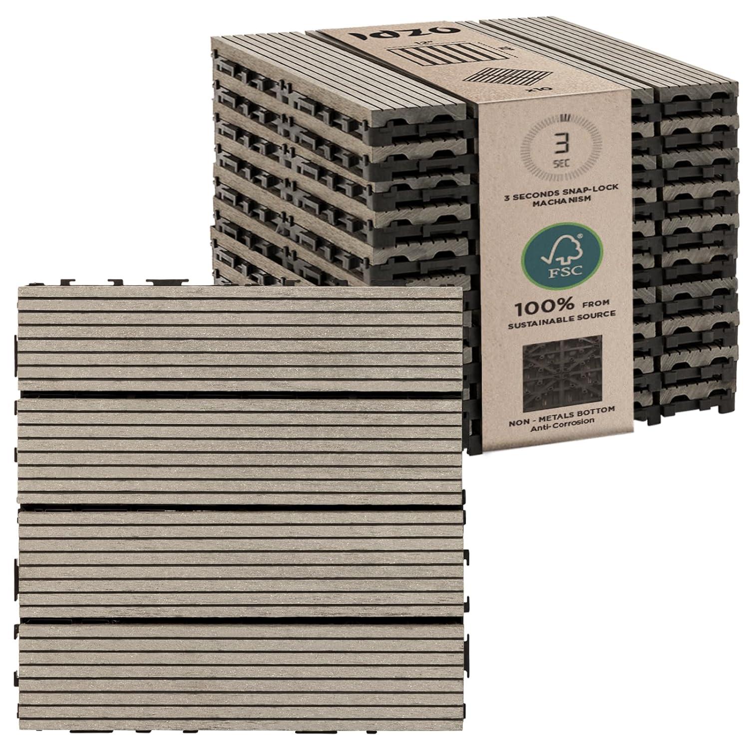 Surprising Test Win: PVDI vs. Wood Composite Deck Tiles - Easy DIY