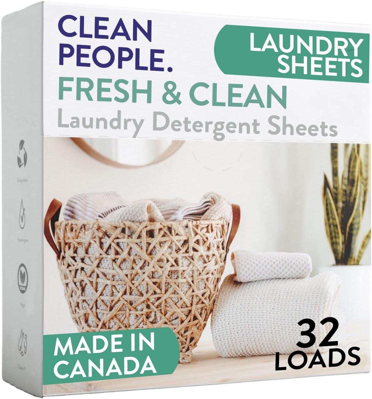Clean People Sheets vs. Traditional Laundry: Surprising Fresh Power In 32 Action-Packed Packets
