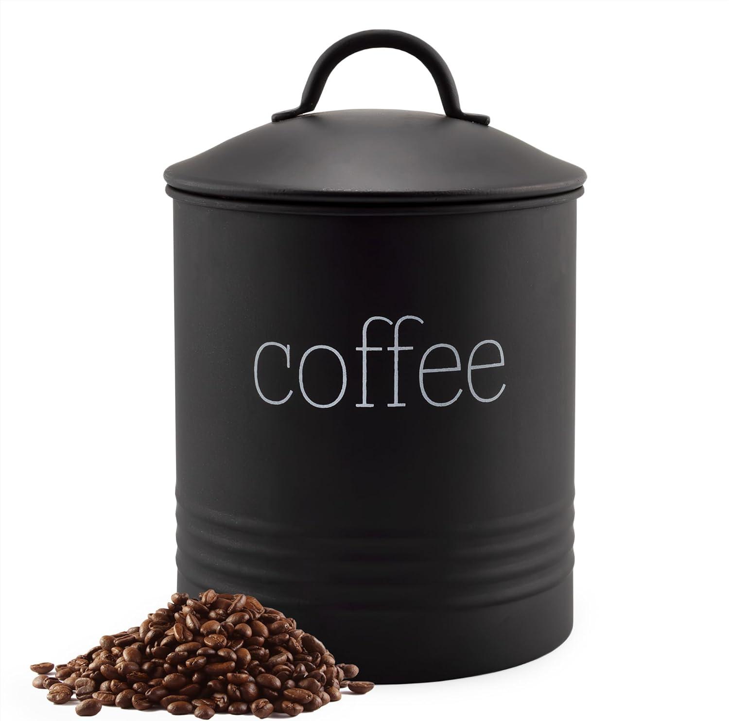 Black Canister's Durable Finish Tested Versus Farmhouse Charm: Storage Use Case
