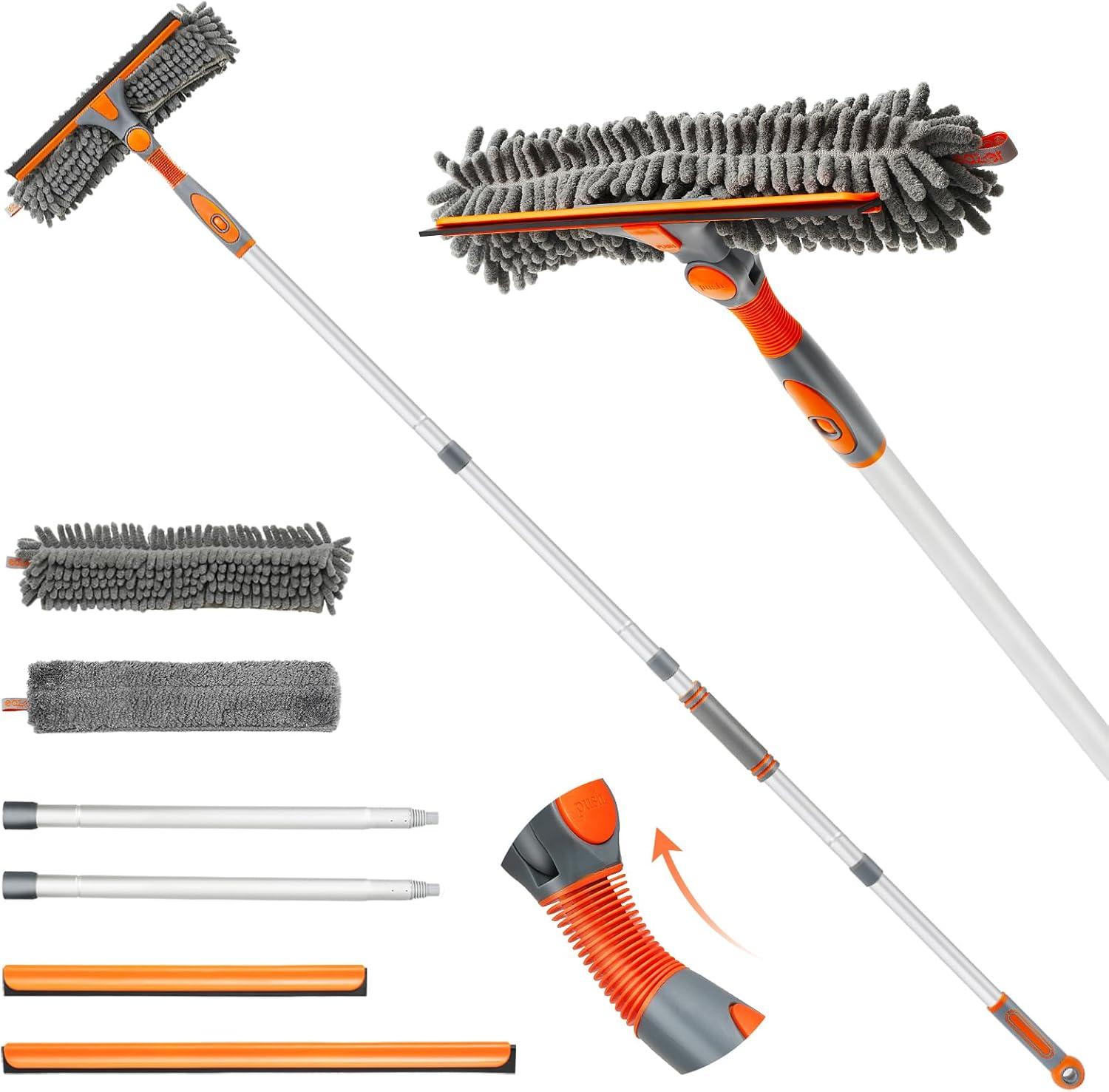 Rotatable Eazer 89’’ Squeegee Versus Manual Clean – Surprising Insights for Homeowners