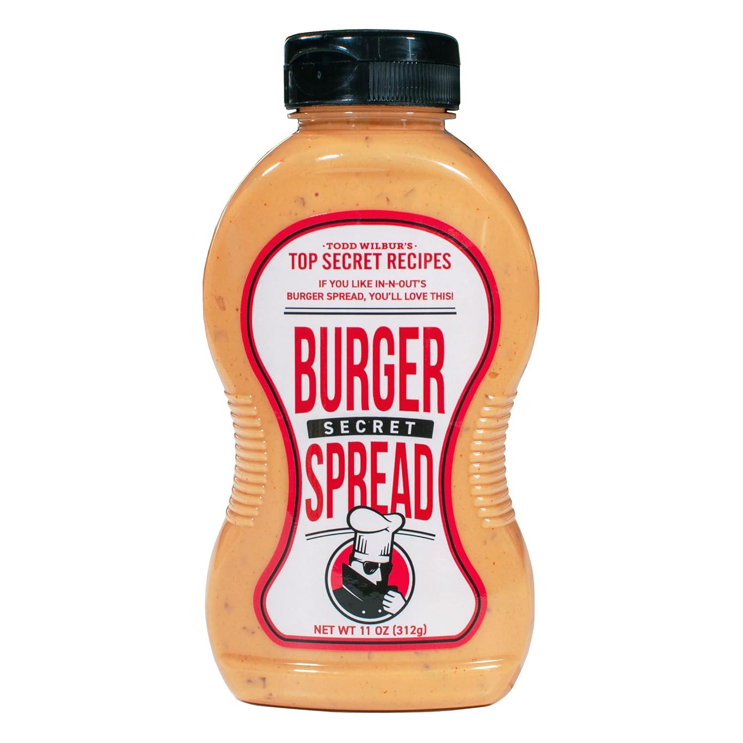 Todd's Burger Secret... Tested Against In-N-Out: Gluten-Free, 11 Oz Spread Twist