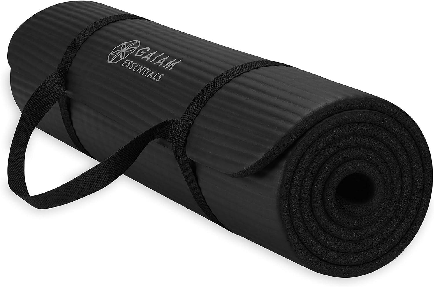 Yoga Mats Showdown: 0.4-Inch Thickness vs. Easy-Cinch Strap for Home Workouts